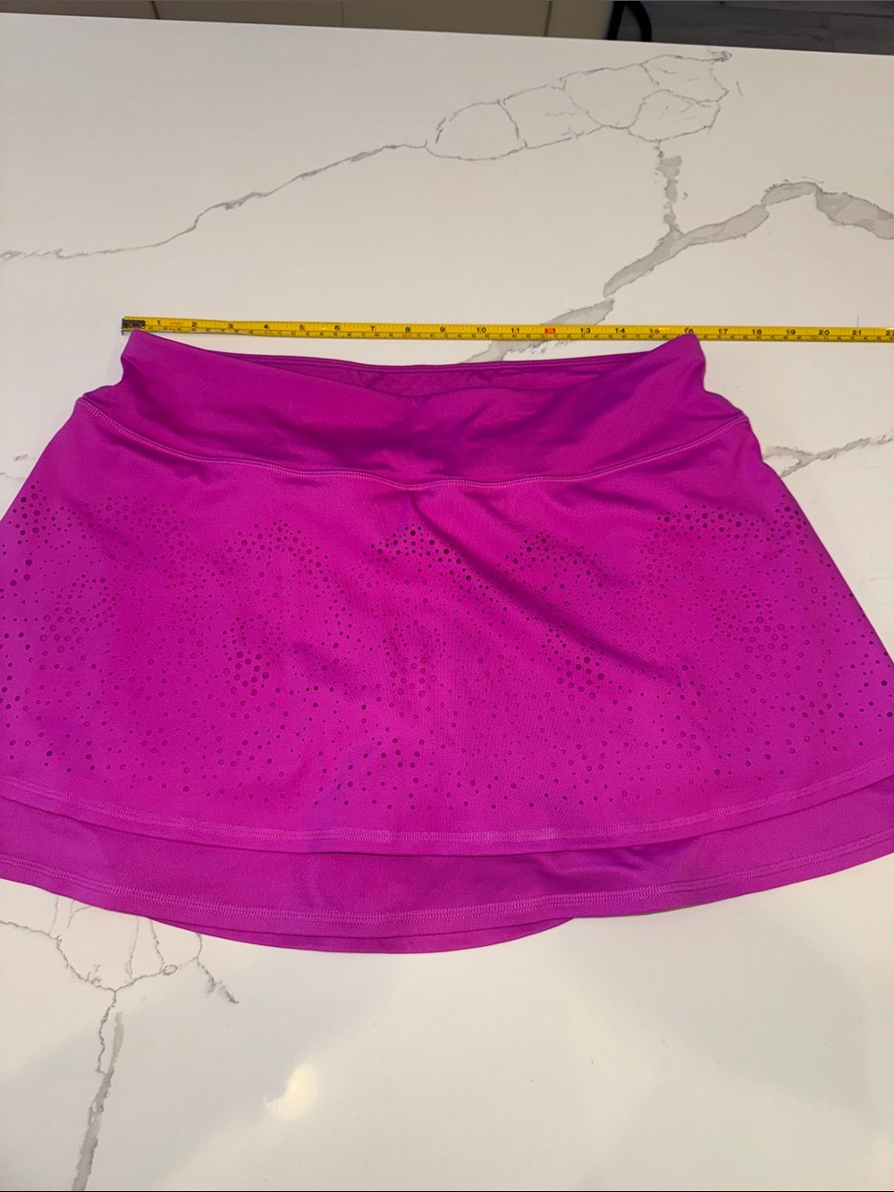 Womens Ideology Active Skort in Bright Magenta Large